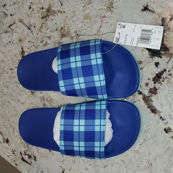 Adidas Slides M7/W8 - Picture 1 of 8